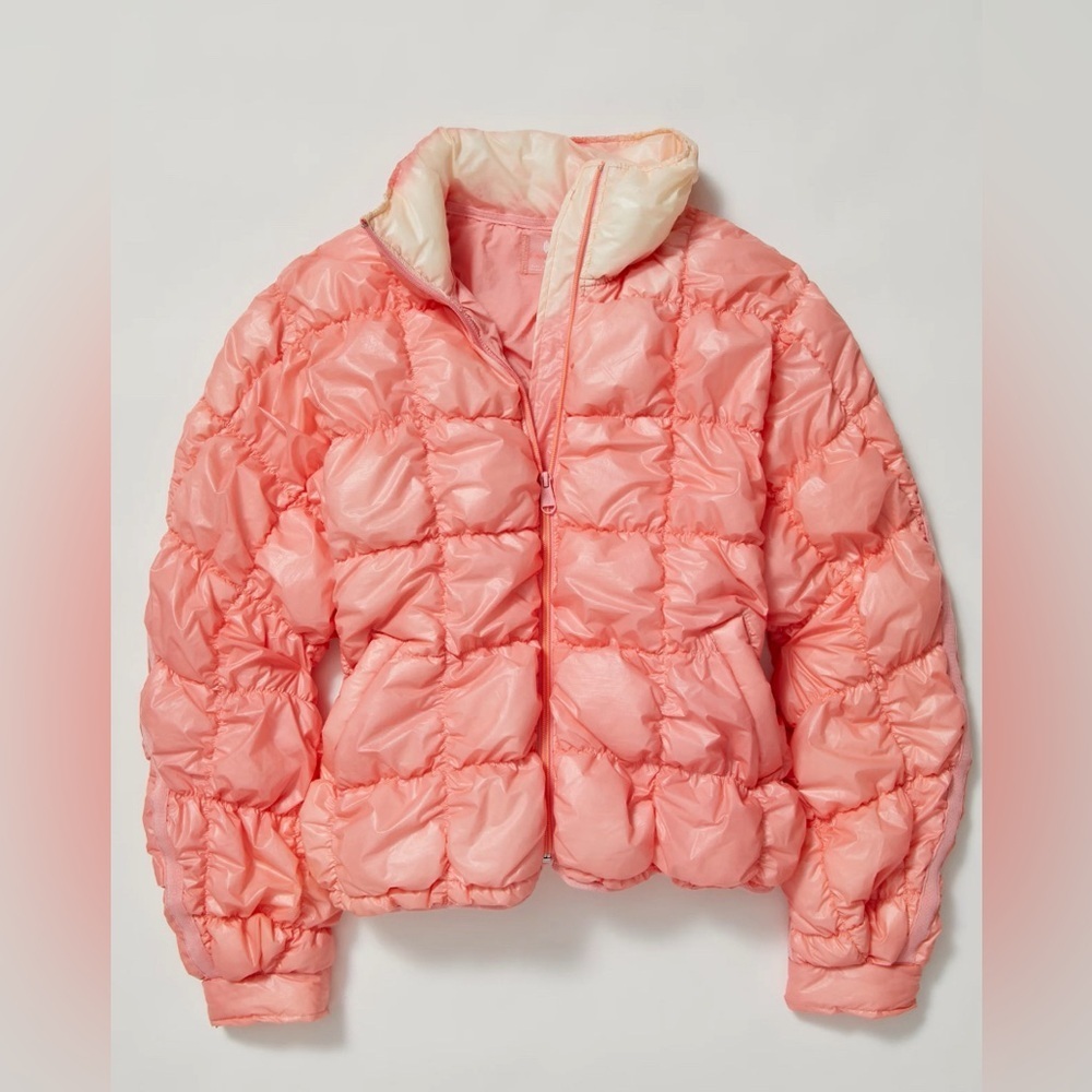 Free People Color Changing Scrunch Pippa Packable Puffer Jacket Size XS - Picture 2 of 14